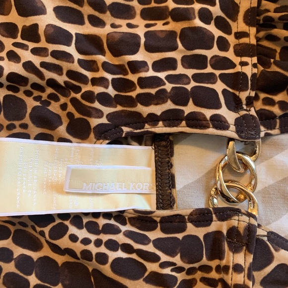 Micheal Kors leopard one piece swimsuit - Picture 4 of 5